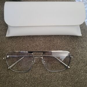 Elisa Johnson Glasses- Jane in Silver Metal